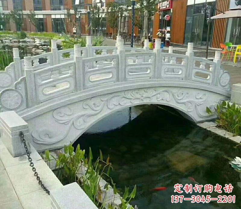 金华小区景观石桥栏杆