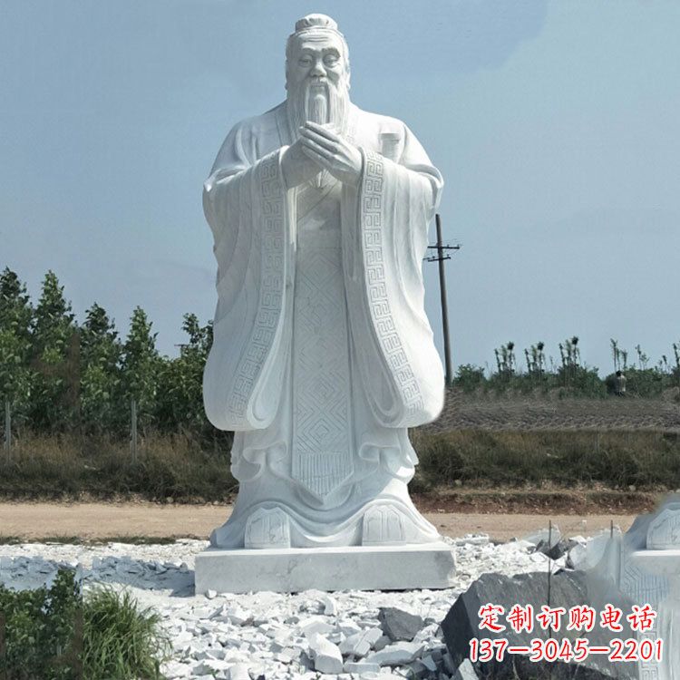 金华校园孔子人物雕像