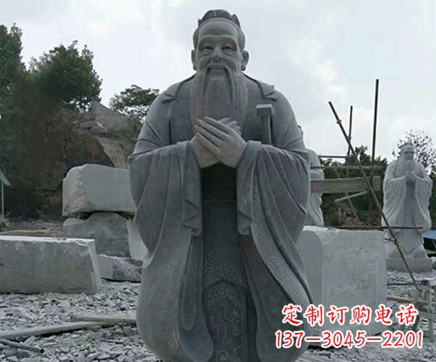金华校园孔子人物石雕