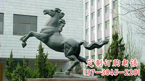 金华校园龙马精神铜雕