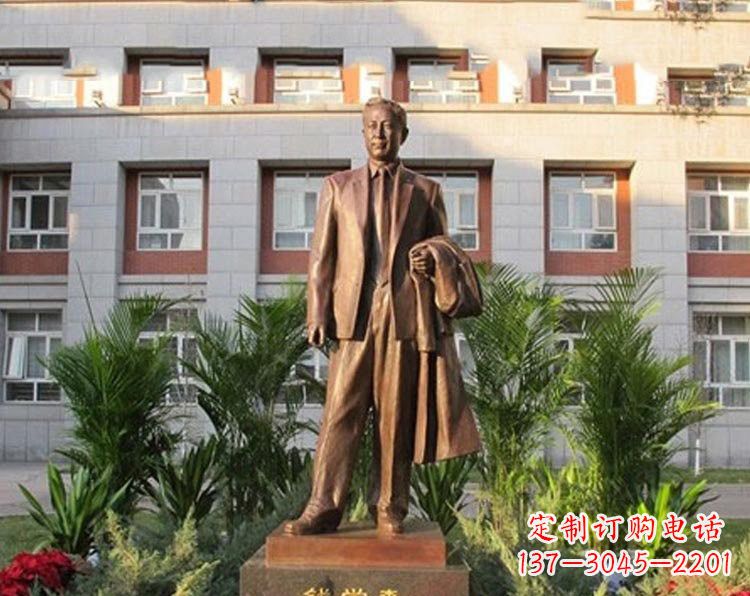 金华校园钱学森铜雕