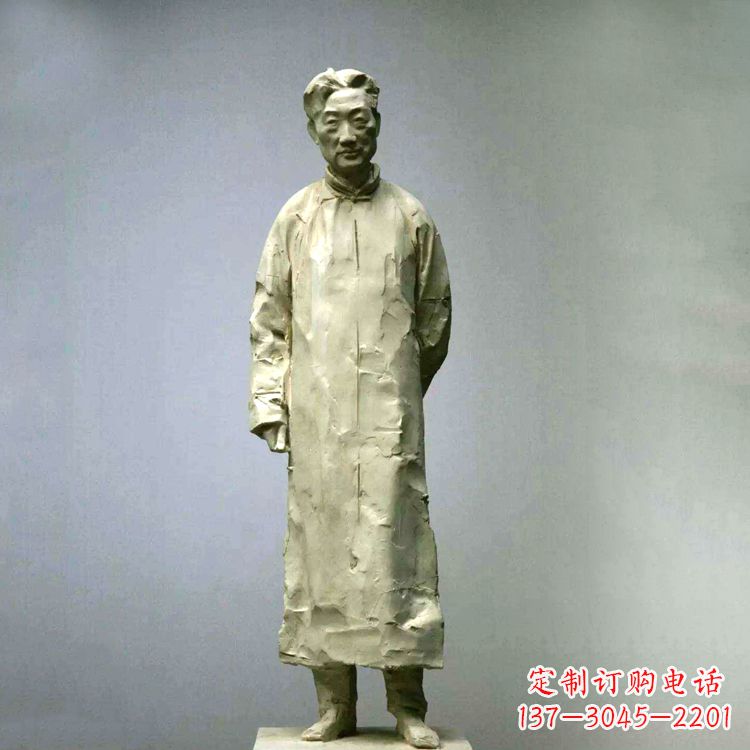 金华徐悲鸿雕塑像石雕历史名人雕像