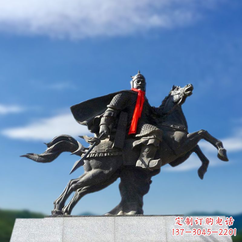 金华薛仁贵西征雕塑-唐初著名将领中国历史名人雕像
