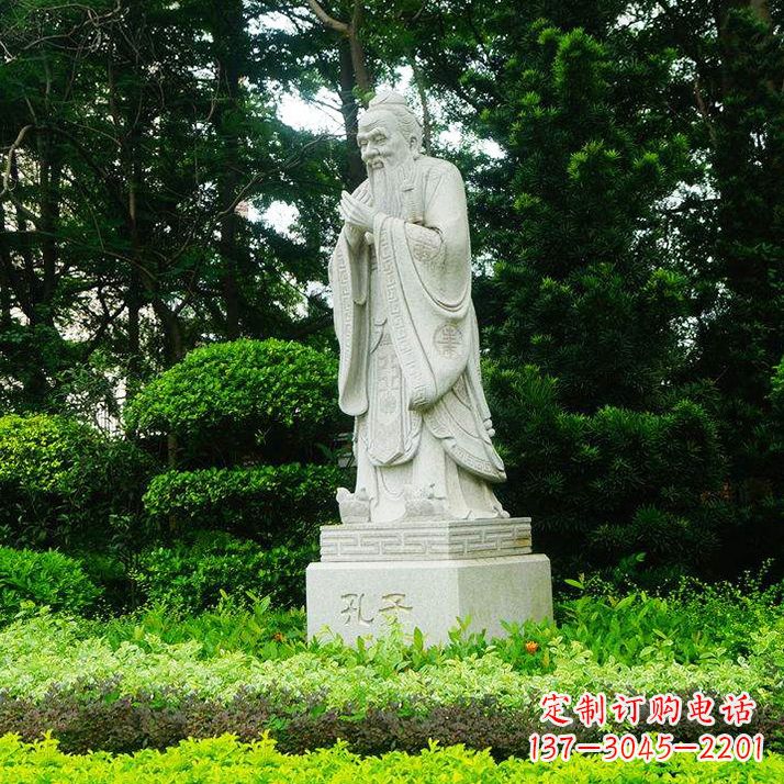 金华学校名人铜像雕塑 孔子铜像雕塑