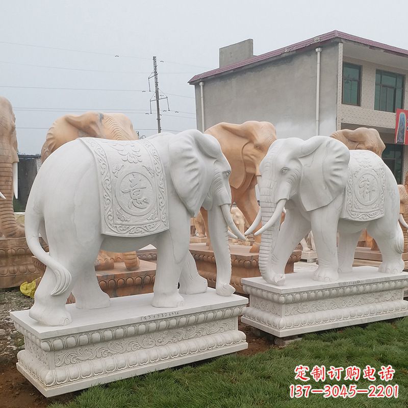 金华学校石雕大象