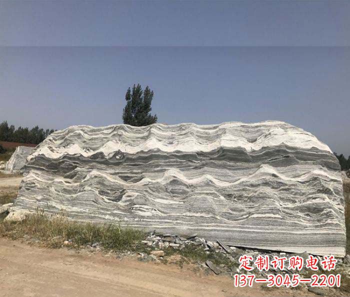 金华雪浪石假山公园景观石雕