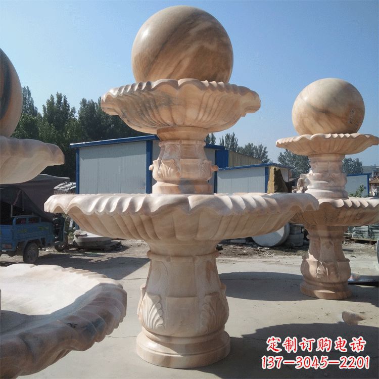 金华一米的喷泉石雕