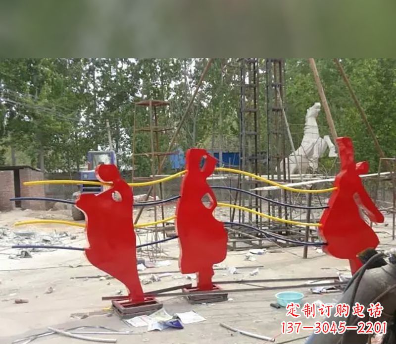 金华音符剪纸雕塑不锈钢