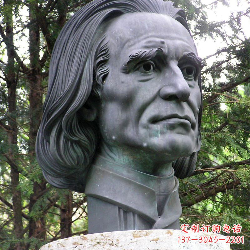 金华英国著名外科医生利斯特铜雕头像雕塑