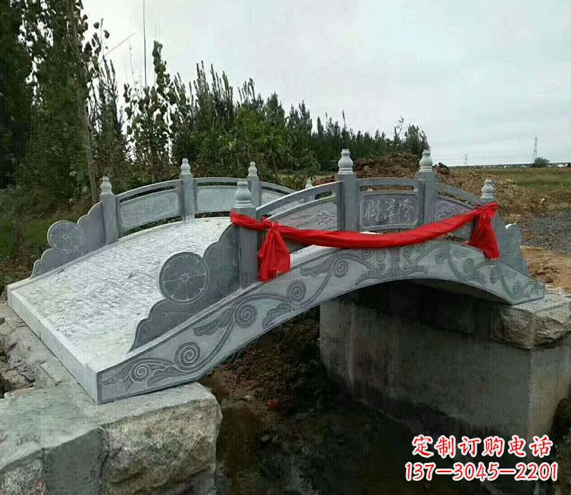 金华园林仿古石拱桥景观雕塑