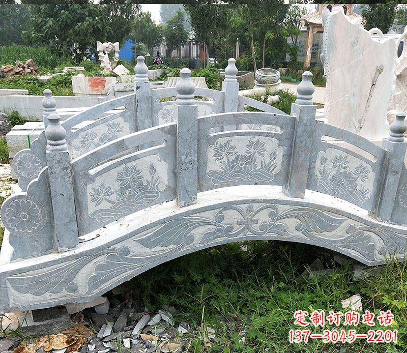 金华园林仿古石拱桥景观石雕 (3)