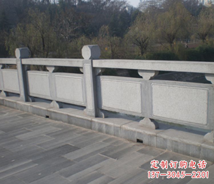 金华园林仿古石栏板景观石雕 (7)