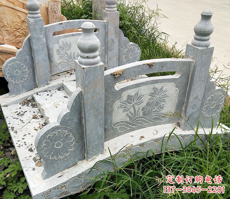 金华园林仿古石栏板景观石雕_1 (2)