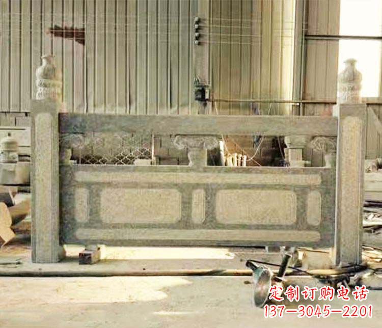 金华园林仿古石栏板景观石雕