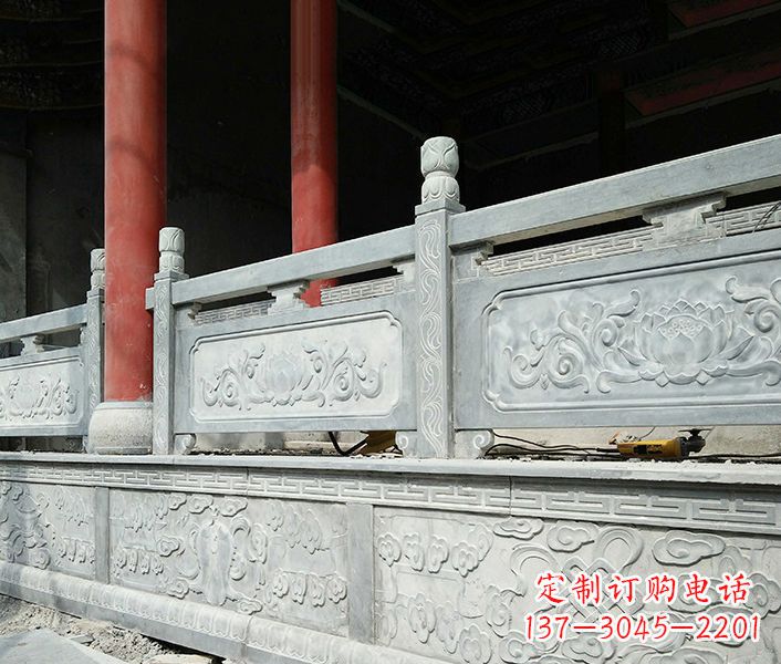金华园林仿古石栏板景观石雕_1 (3)