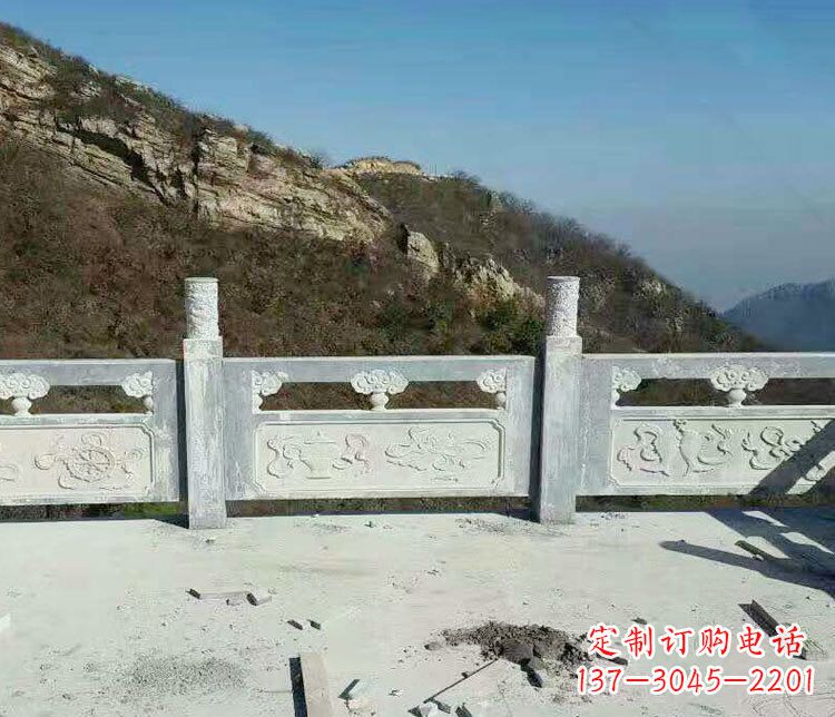 金华园林仿古石栏板景观石雕_2 (3)