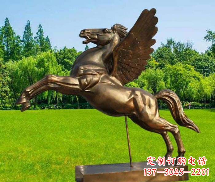 金华园林飞马铜雕