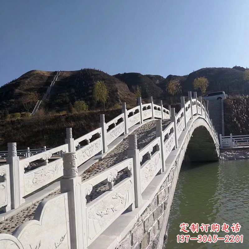 金华园林景点石雕桥栏板