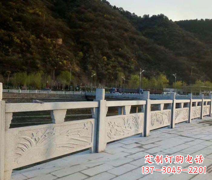 金华园林景观大理石浮雕栏板