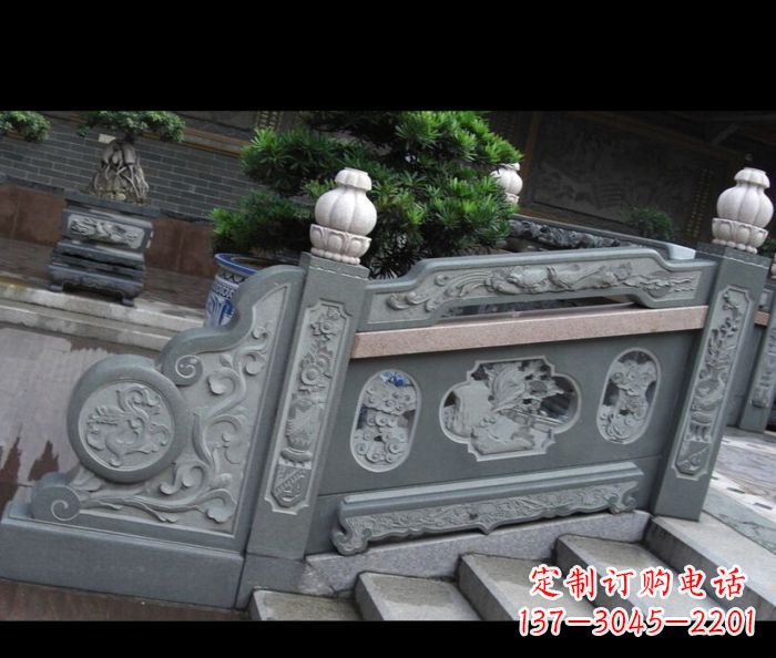 金华园林景观大理石栏板雕塑 (6)