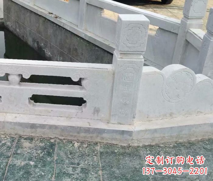 金华园林景观大理石栏板雕塑 (7)