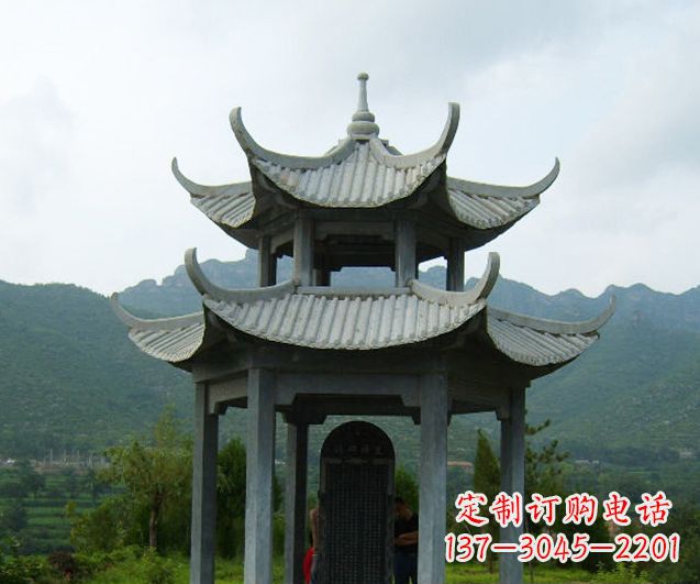 金华园林景观仿古凉亭石雕