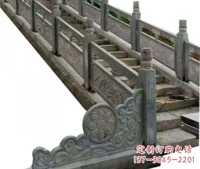 金华园林景观仿古石雕栏板 (4)