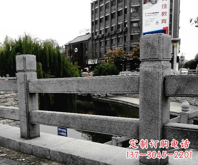 金华园林景观仿古石雕栏板 (9)