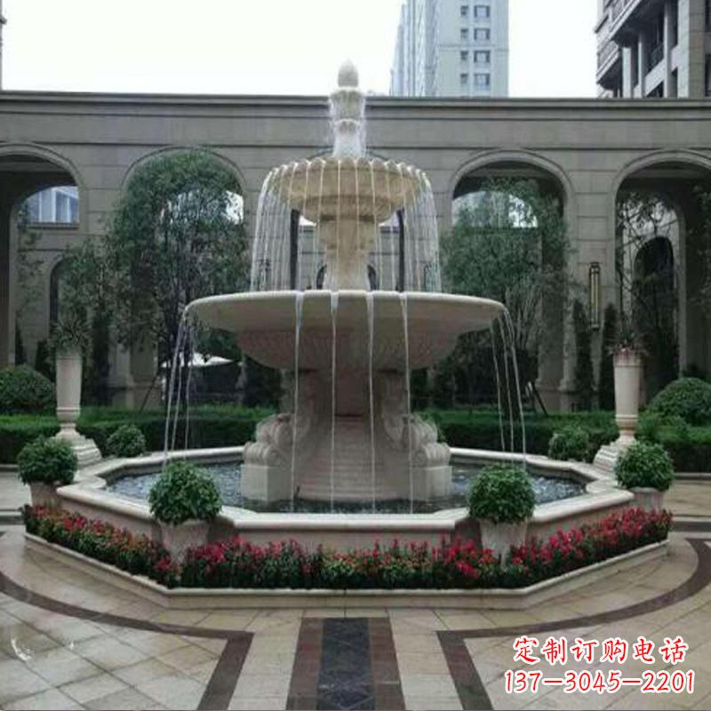 金华园林石雕喷泉雕塑