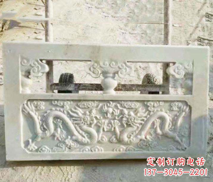 金华园林石浮雕栏板景观石雕