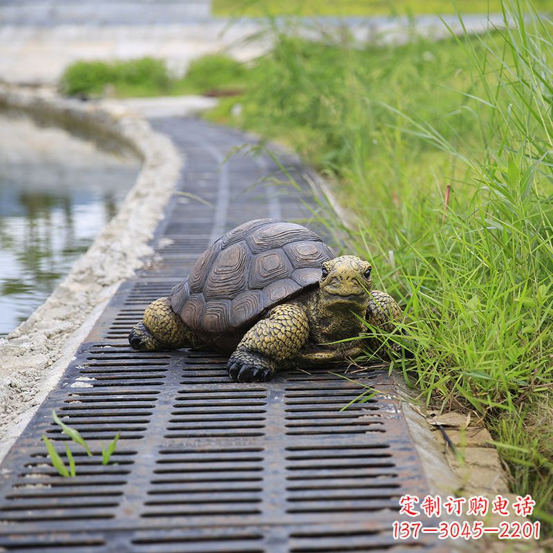 金华园林水景动物仿真乌龟雕塑