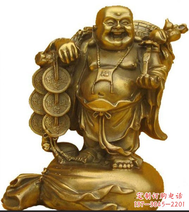金华招财弥勒佛铜雕