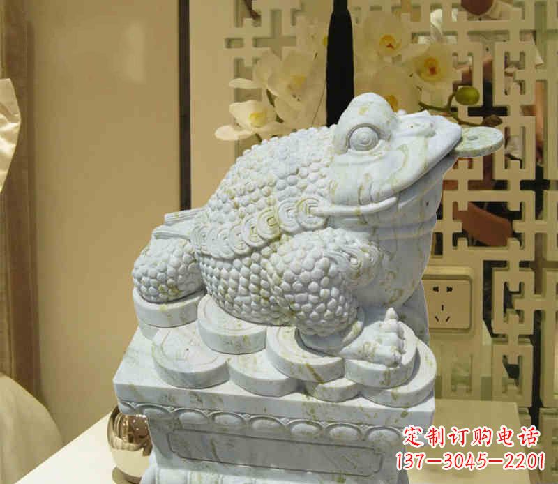 金华招财神兽金蟾石雕