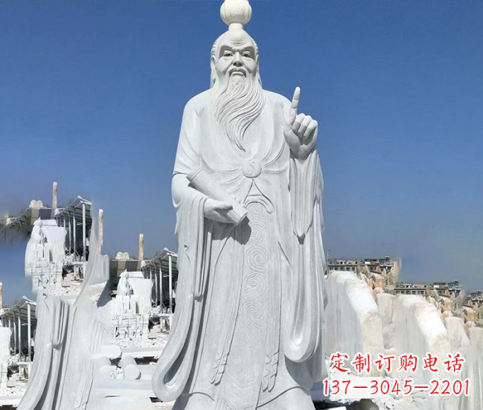 金华中国春秋时代思想家老子石雕
