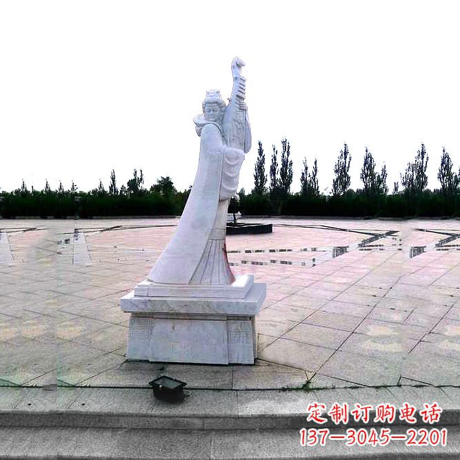 金华中国古代四大美女之王昭君广场石雕塑