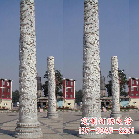 金华中国龙柱雕塑