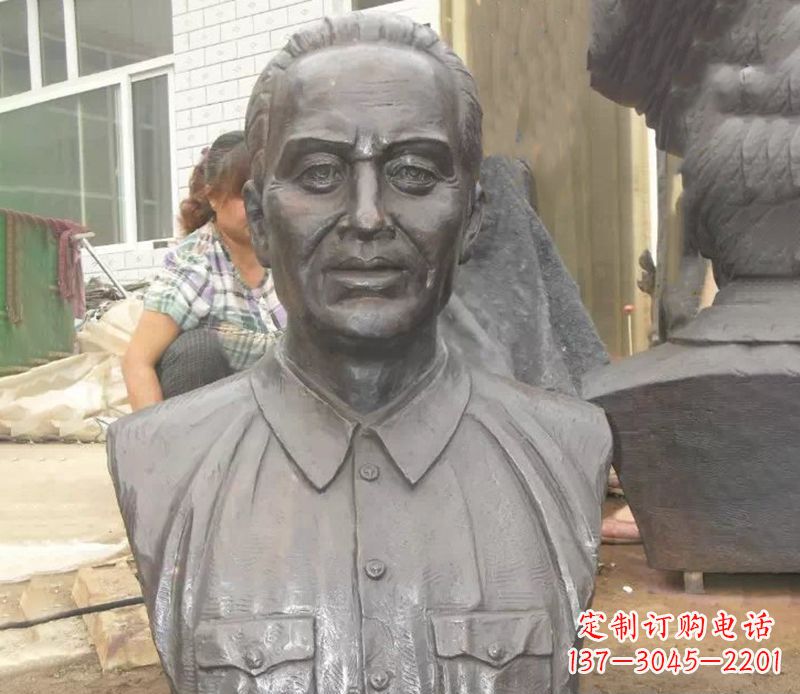 金华中国名人人物胸像铜雕