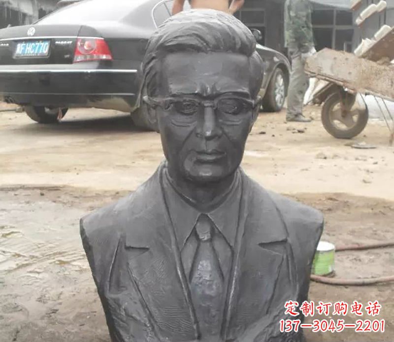 金华中国名人胸像铜雕