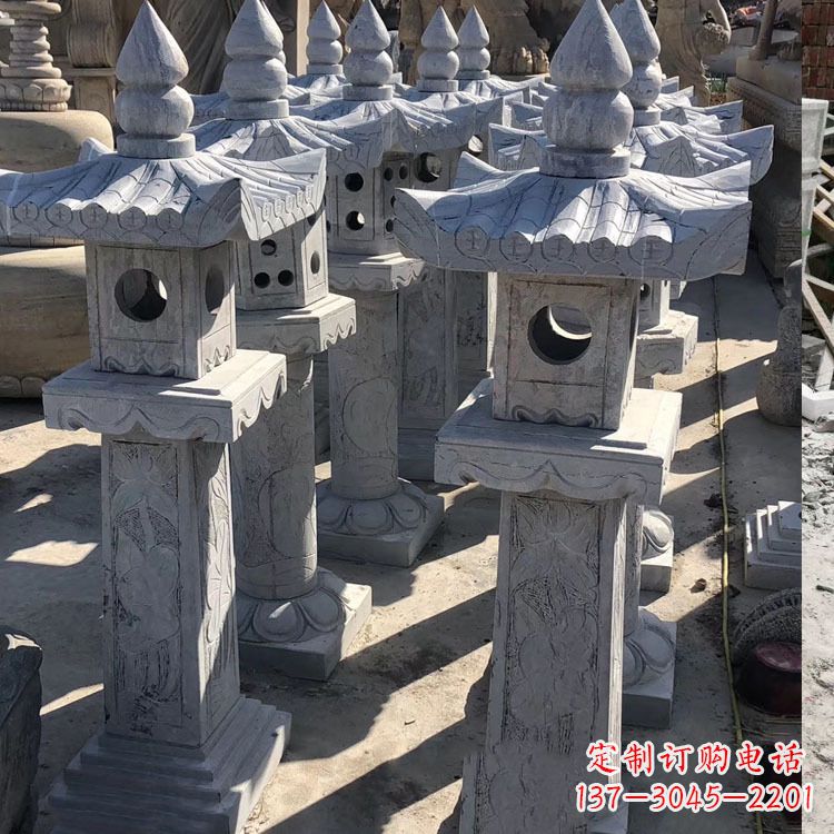 金华中式汉代石雕灯笼