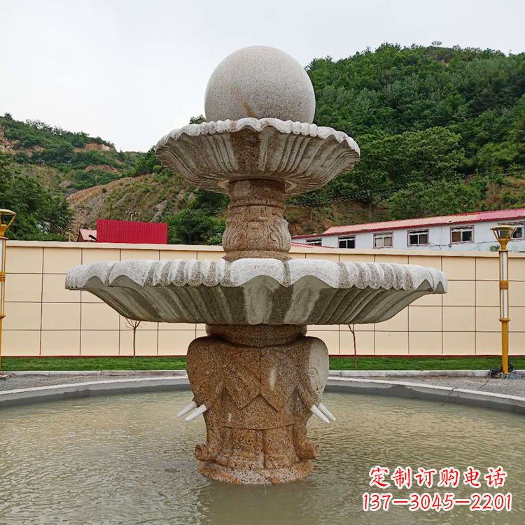 金华中式喷泉石雕
