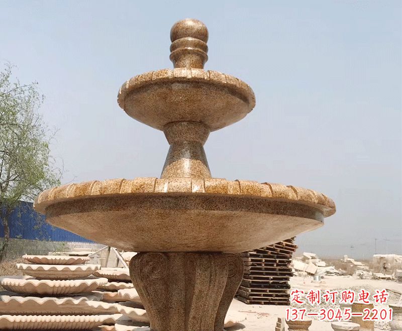 金华中式石雕喷泉
