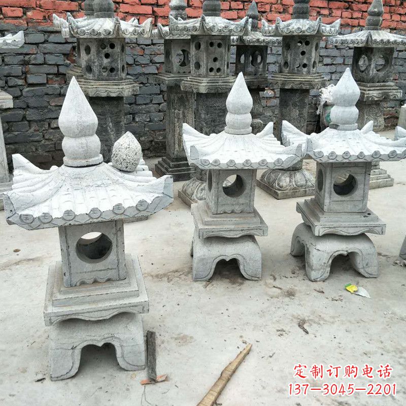 金华中式庭院石雕灯笼