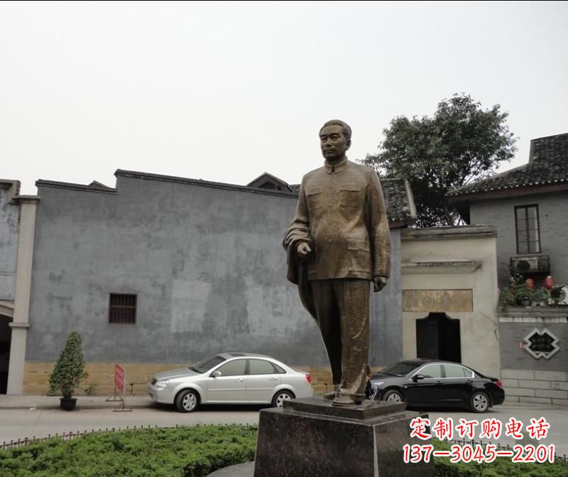 金华周恩来铜雕