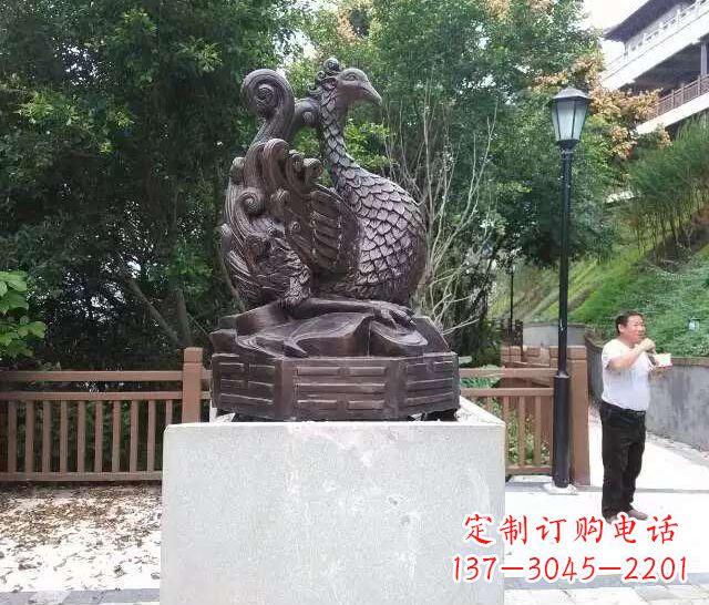 金华朱雀神兽雕塑