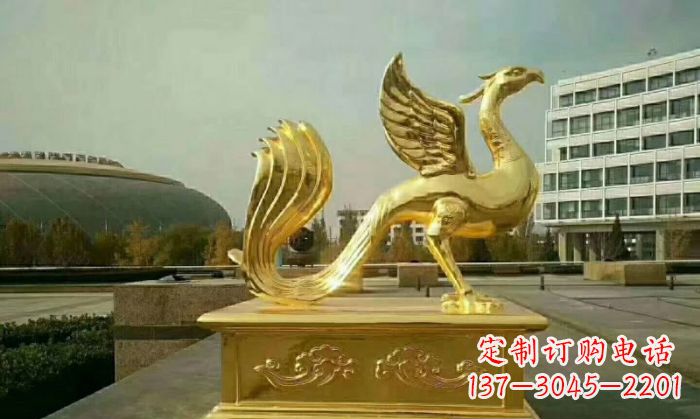 金华朱雀铜雕