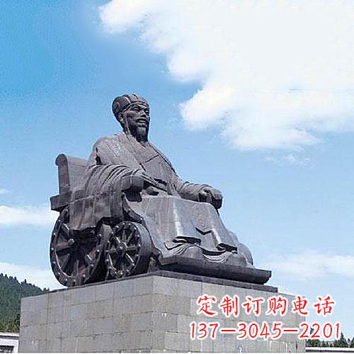 金华诸葛亮雕像-三国著名人物历史名人雕塑