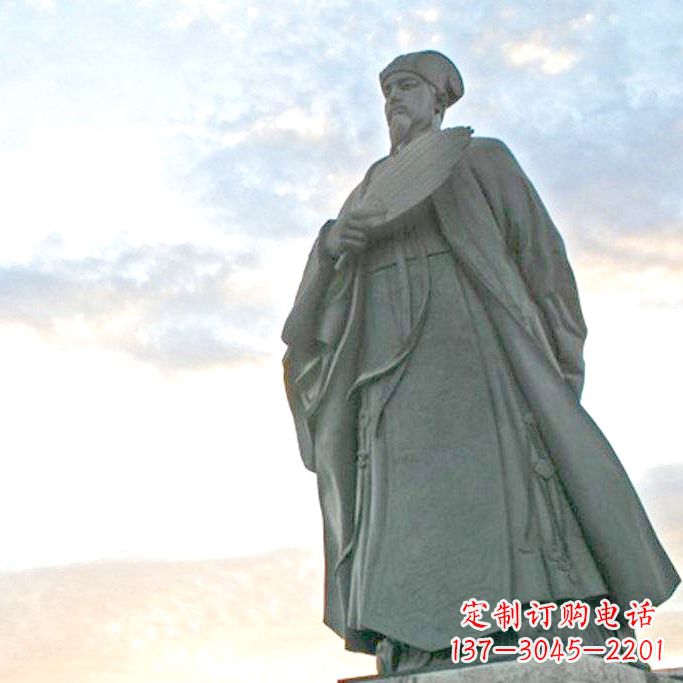 金华诸葛亮雕塑-三国著名历史人物雕像