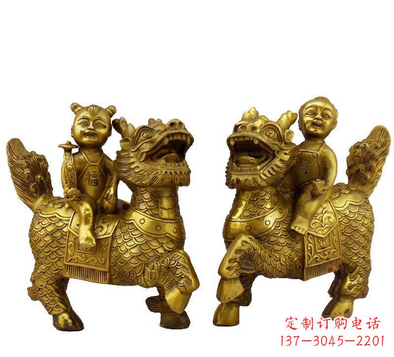 金华铸铜福禄麒麟