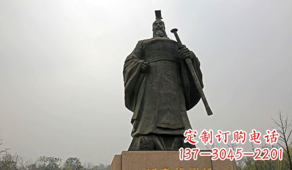 金华铸铜刘邦雕塑