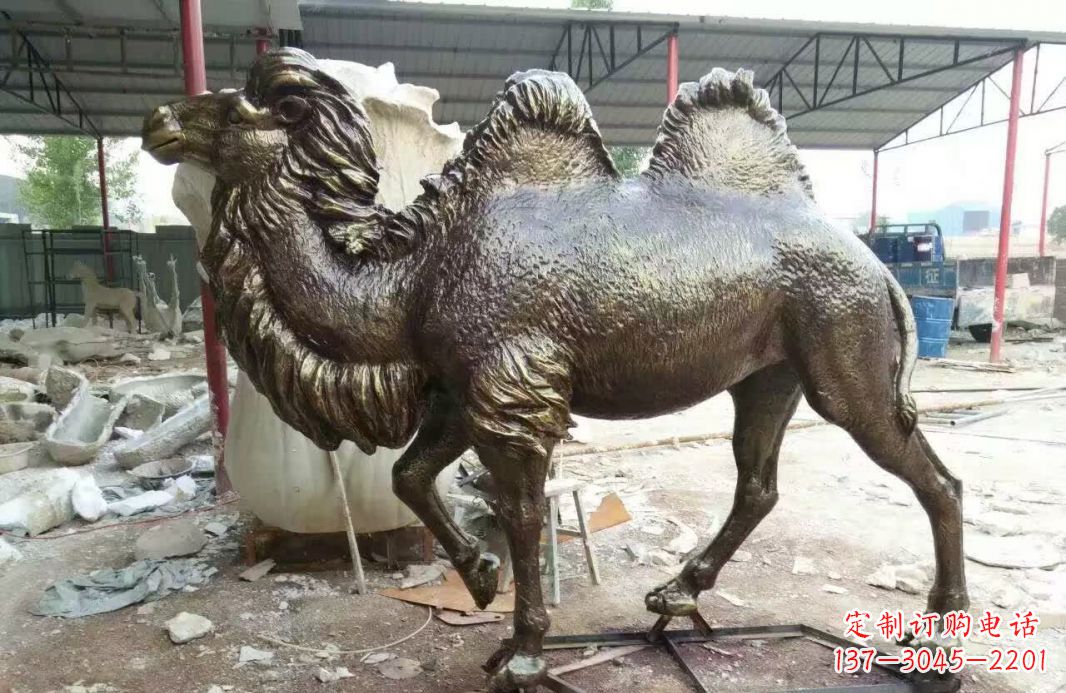 金华铸铜骆驼雕塑 (2)
